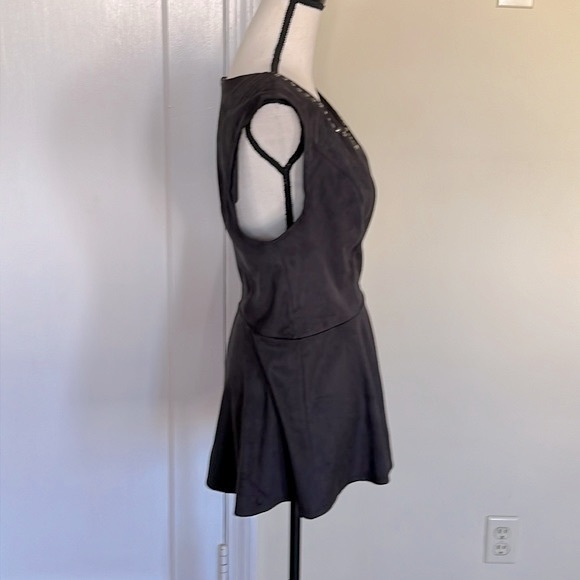 Torrid Faux Suede Studded Top - Picture 8 of 8